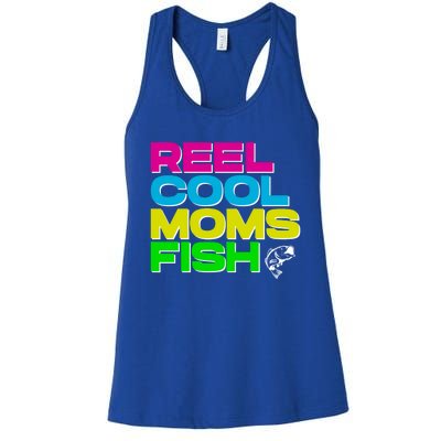 Funny Fishing Mom Gift Women's Racerback Tank