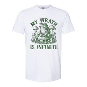 Funny Frog Meme My Wrath Is Infinite Frog Pond Softstyle CVC T-Shirt