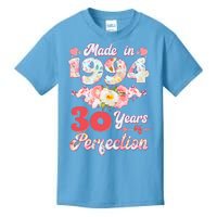 Flower Floral Made In 1994 30 Years Of Perfection Kids T-Shirt