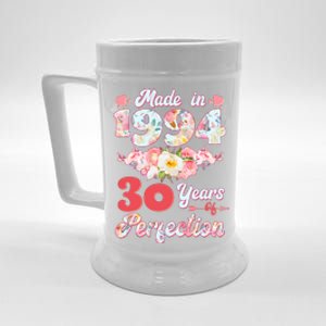 Flower Floral Made In 1994 30 Years Of Perfection Beer Stein