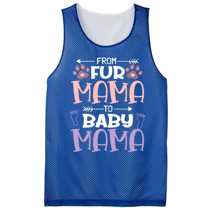 From Fur Mama To Mama Design Mom To Be Gift Mesh Reversible Basketball Jersey Tank