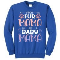 From Fur Mama To Mama Design Mom To Be Gift Tall Sweatshirt