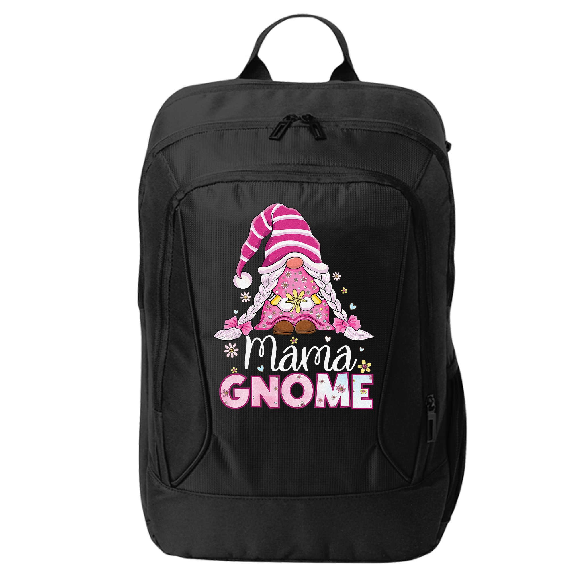 Flower For Mom Gnomies Cute Gnome Mom Happy MotherS Day City Backpack