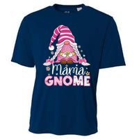 Flower For Mom Gnomies Cute Gnome Mom Happy MotherS Day Cooling Performance Crew T-Shirt