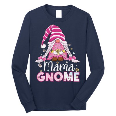 Flower For Mom Gnomies Cute Gnome Mom Happy MotherS Day Long Sleeve Shirt
