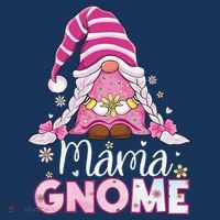 Flower For Mom Gnomies Cute Gnome Mom Happy MotherS Day T-Shirt