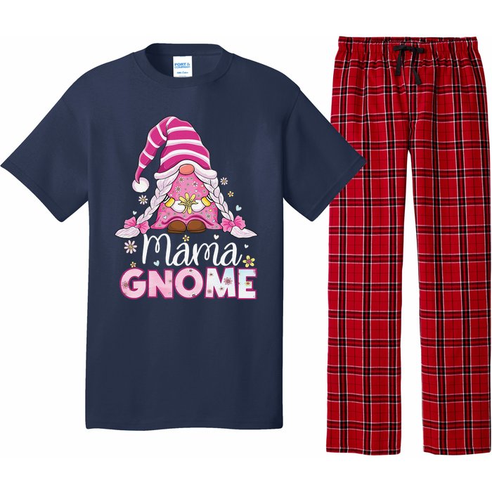 Flower For Mom Gnomies Cute Gnome Mom Happy MotherS Day Pajama Set