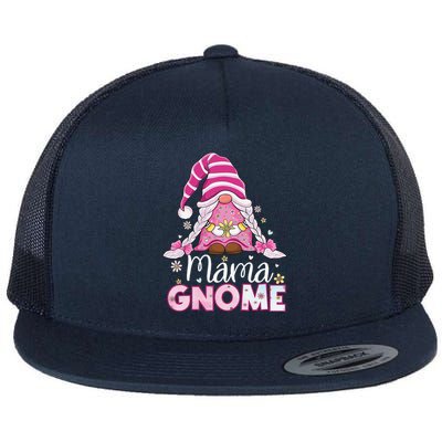 Flower For Mom Gnomies Cute Gnome Mom Happy MotherS Day Flatbill Hat