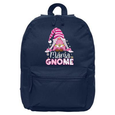 Flower For Mom Gnomies Cute Gnome Mom Happy MotherS Day 16 in Basic Backpack
