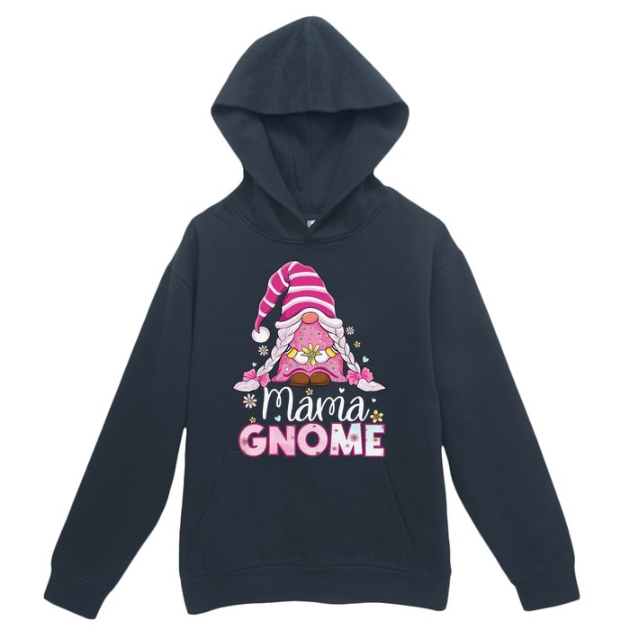 Flower For Mom Gnomies Cute Gnome Mom Happy MotherS Day Urban Pullover Hoodie