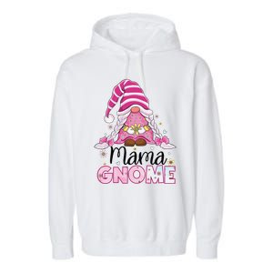 Flower For Mom Gnomies Cute Gnome Mom Happy MotherS Day Garment-Dyed Fleece Hoodie