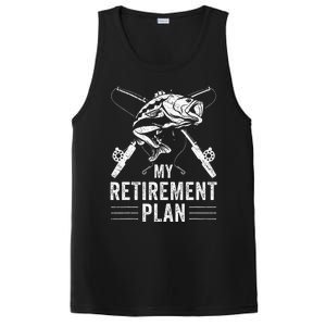 Funny Fishing My Retirement Plan Fishing PosiCharge Competitor Tank