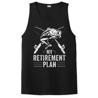 Funny Fishing My Retirement Plan Fishing PosiCharge Competitor Tank