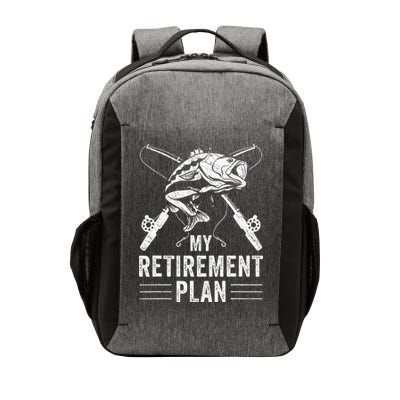 Funny Fishing My Retirement Plan Fishing Vector Backpack