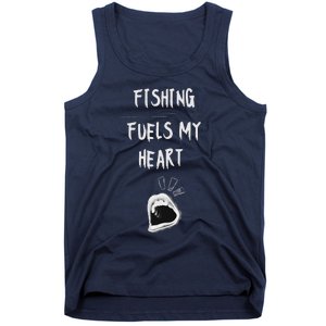 Fishing Fuels My Heart Tank Top