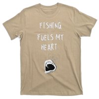 Fishing Fuels My Heart T-Shirt