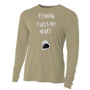 Fishing Fuels My Heart Cooling Performance Long Sleeve Crew