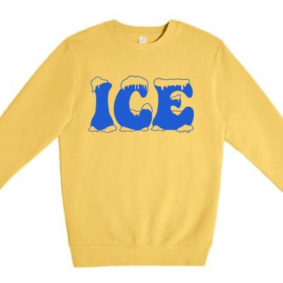 Funny Family Matching Halloween Costume Ice Ice And Baby Premium Crewneck Sweatshirt