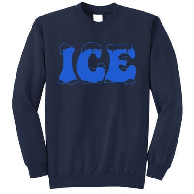 Funny Family Matching Halloween Costume Ice Ice And Baby Tall Sweatshirt