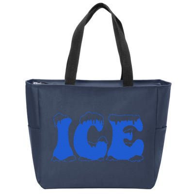 Funny Family Matching Halloween Costume Ice Ice And Baby Zip Tote Bag