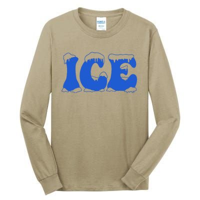 Funny Family Matching Halloween Costume Ice Ice And Baby Tall Long Sleeve T-Shirt