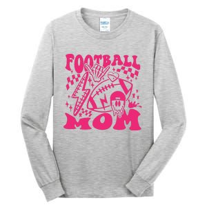 Funny Football Mom Baller Mom Football Game Day Mom Tall Long Sleeve T-Shirt