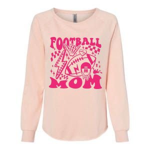 Funny Football Mom Baller Mom Football Game Day Mom Womens California Wash Sweatshirt