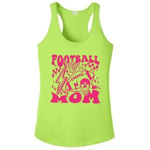 Funny Football Mom Baller Mom Football Game Day Mom Ladies PosiCharge Competitor Racerback Tank