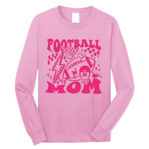 Funny Football Mom Baller Mom Football Game Day Mom Long Sleeve Shirt