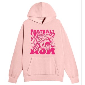 Funny Football Mom Baller Mom Football Game Day Mom Urban Pullover Hoodie