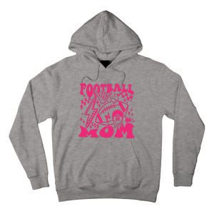 Funny Football Mom Baller Mom Football Game Day Mom Tall Hoodie