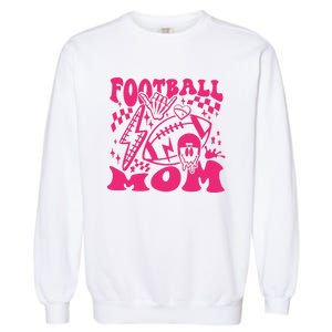 Funny Football Mom Baller Mom Football Game Day Mom Garment-Dyed Sweatshirt