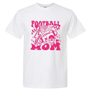 Funny Football Mom Baller Mom Football Game Day Mom Garment-Dyed Heavyweight T-Shirt