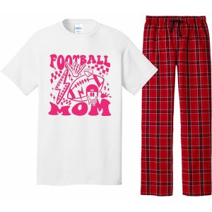 Funny Football Mom Baller Mom Football Game Day Mom Pajama Set