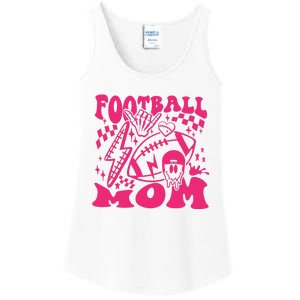 Funny Football Mom Baller Mom Football Game Day Mom Ladies Essential Tank