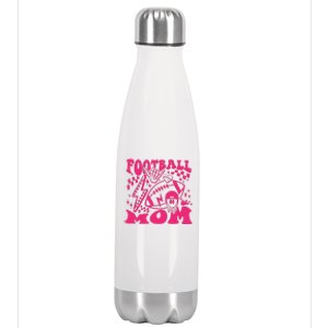 Funny Football Mom Baller Mom Football Game Day Mom Stainless Steel Insulated Water Bottle