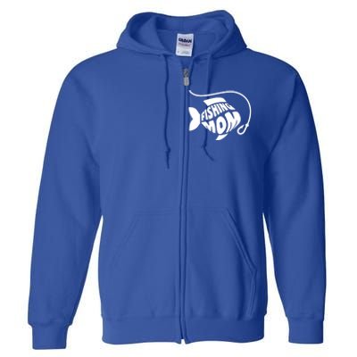 Fisher Fishing Mom Great Gift Full Zip Hoodie