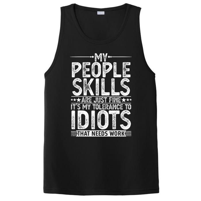 Funny For Men Women Adult Humour Sarcastic PosiCharge Competitor Tank