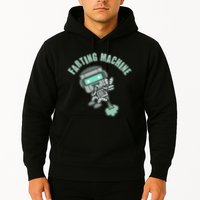 Funny Farting Machine Robot Hoodie