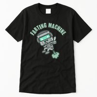 Funny Farting Machine Robot Tall T-Shirt
