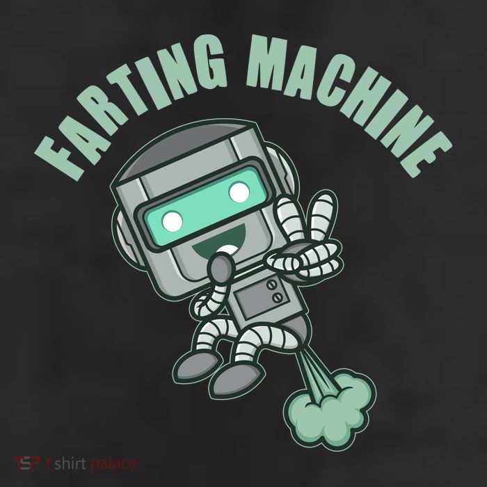 Funny Farting Machine Robot Beanie