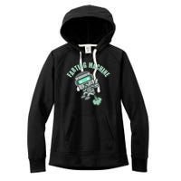 Funny Farting Machine Robot Women's Fleece Hoodie