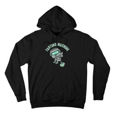 Funny Farting Machine Robot Tall Hoodie