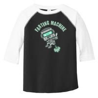 Funny Farting Machine Robot Toddler Fine Jersey T-Shirt