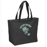 Funny Farting Machine Robot Zip Tote Bag