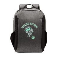 Funny Farting Machine Robot Vector Backpack