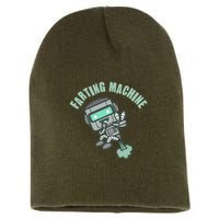 Funny Farting Machine Robot Short Acrylic Beanie