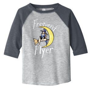 Frequent Flyer Moon Witch Gift Toddler Fine Jersey T-Shirt