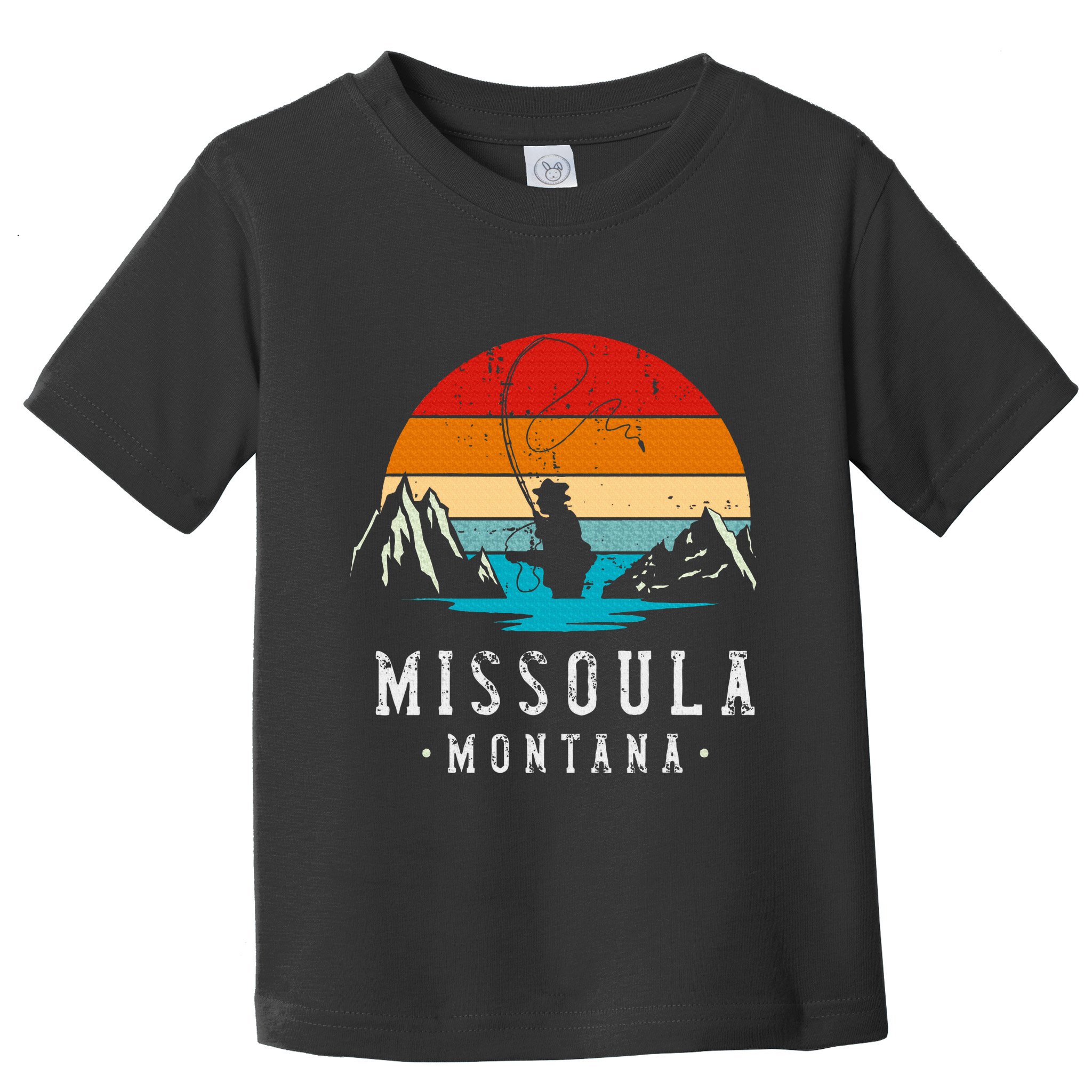 Fly Fishing Missoula Montana Toddler T-Shirt