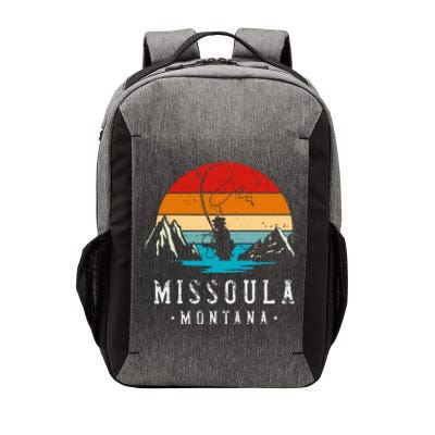 Fly Fishing Missoula Montana Vector Backpack